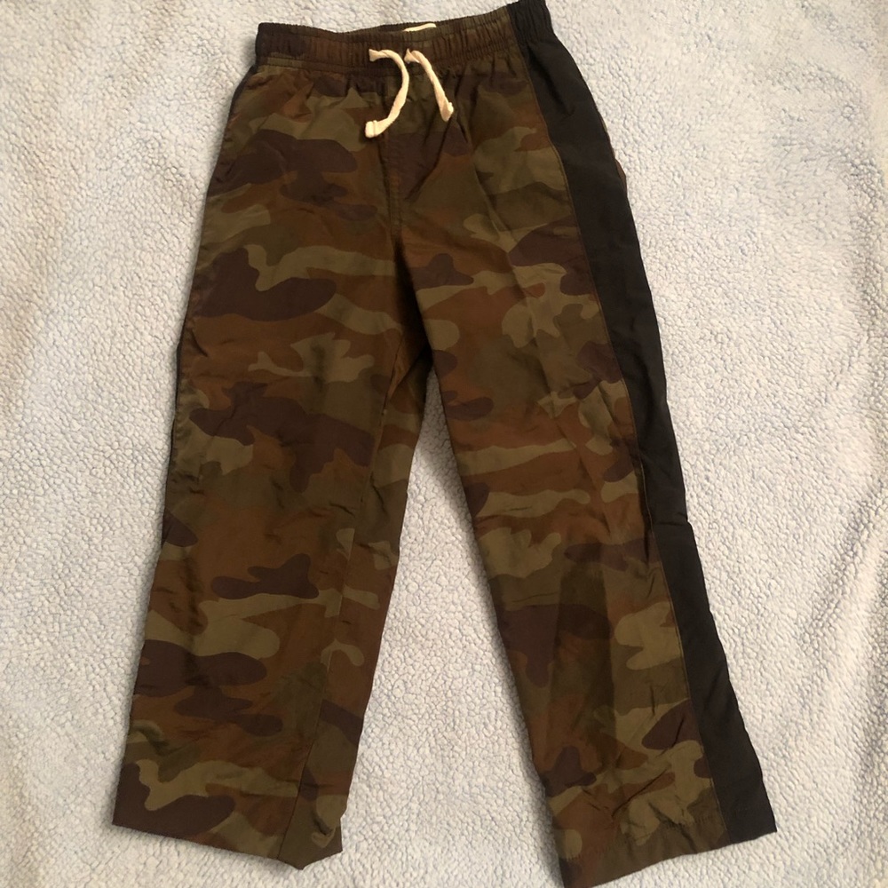 TCP boys camo camouflage drawstring pants